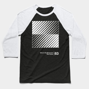 The Cutter / Minimalist Style Graphic Artwork Baseball T-Shirt